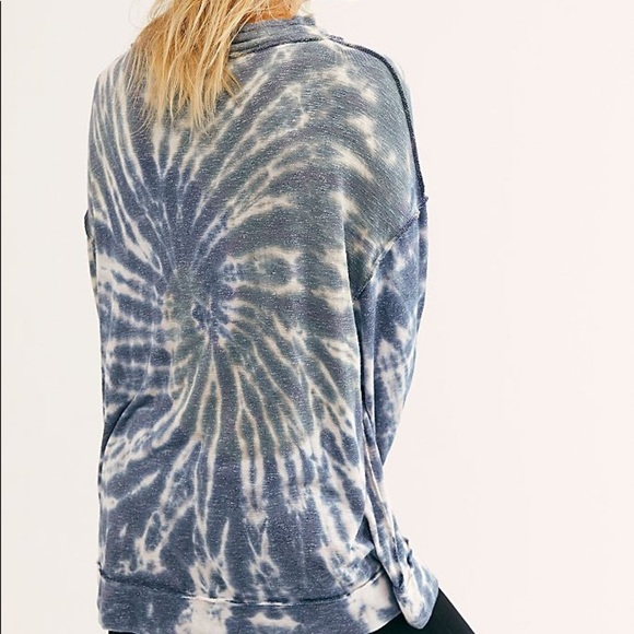 Free People Best Catch Tie Dye Pullover - Picture 3 of 6